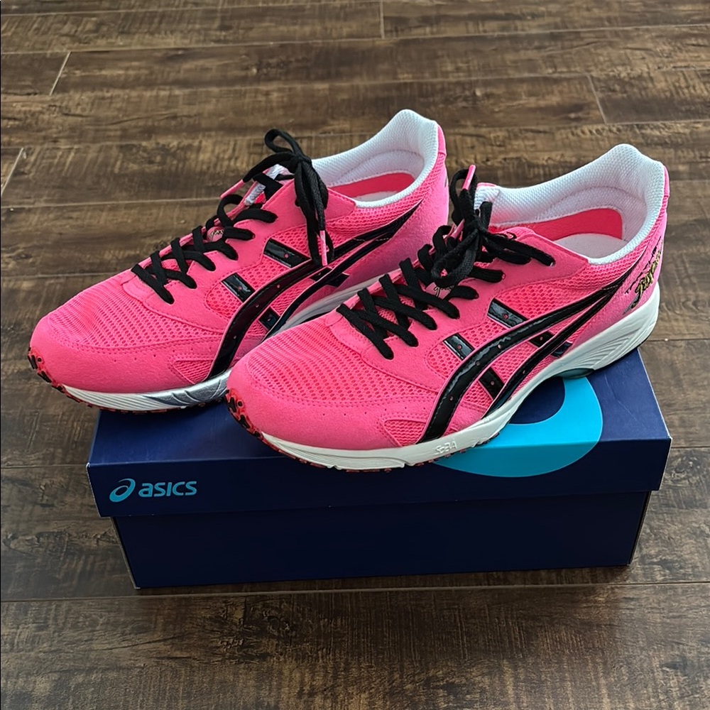 ASICS THARTHER JAPAN - Hot Pink Running Shoes, men 11